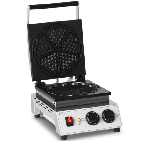 Gofrownica serca do gofrów belgijskich śr. 23 cm TEFLON 1500 W Gofrownica serca do gofrów belgijskich śr. 23 cm TEFLON 1500 W