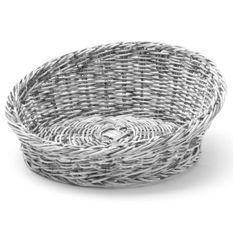 Kosz ekspozycyjny na pieczywo owoce skośny okrągły śr. 310 mm szary - Hendi 426562 Kosz ekspozycyjny na pieczywo owoce skośny okrągły śr. 310 mm szary - Hendi 426562