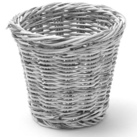 Koszyk do serwowania smażonych przekąsek szary melanżowy śr. 130x110 mm - Hendi 426043 Koszyk do serwowania smażonych przekąsek szary melanżowy śr. 130x110 mm - Hendi 426043