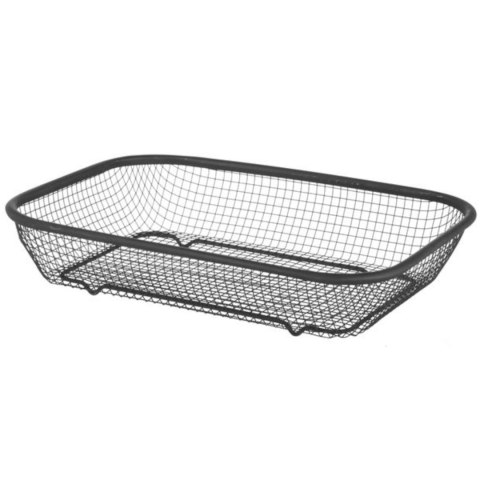 Koszyk druciany do serwowania pieczywa chleba bułek 295x220x60 mm czarny - Hendi 425558 Koszyk druciany do serwowania pieczywa chleba bułek 295x220x60 mm czarny - Hendi 425558