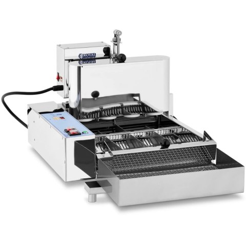 Maszyna do produkcji formowania smażenia pączków donutów 960 szt./godz 2800 W 8 l Maszyna do produkcji formowania smażenia pączków donutów 960 szt./godz 2800 W 8 l