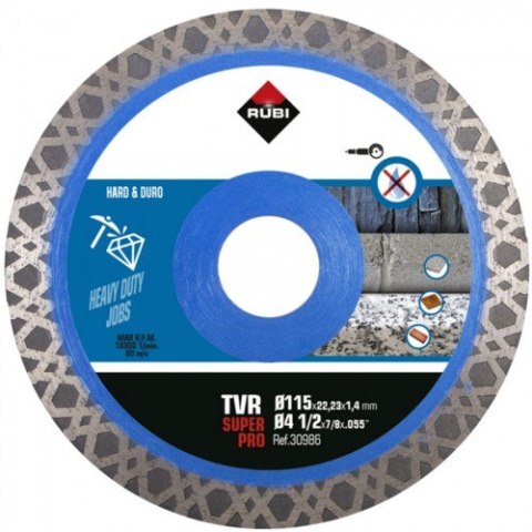 TARCZA TURBO VIPER - TVR SUPERPRO 115MM RUBI TARCZA TURBO VIPER - TVR SUPERPRO 115MM RUBI