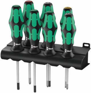 ZESTAW WKRĘTAKÓW KRAFTFORM LASERTIP + WIESZAK, 7 CZĘŚĆ WERA