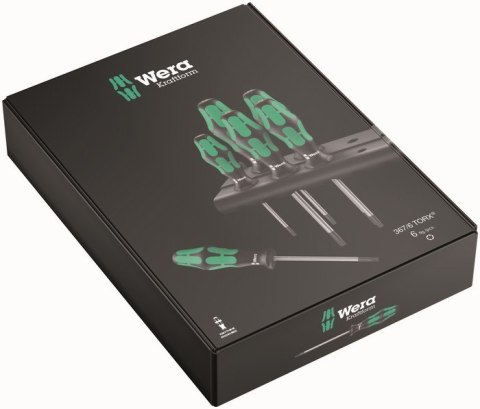 ZESTAW WKRĘTAKÓW KRAFTFORM + WIESZAK, 6 CZĘŚĆ WERA ZESTAW WKRĘTAKÓW KRAFTFORM + WIESZAK, 6 CZĘŚĆ WERA
