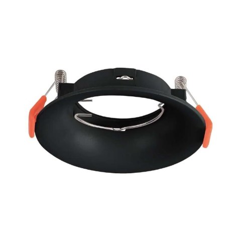Oczko V-TAC GU10 Wpuszczane Okrągłe Czarne VT-920 3 Lata Gwarancji Oczko V-TAC GU10 Wpuszczane Okrągłe Czarne VT-920 3 Lata Gwarancji