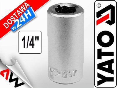 YATO ADAPTER DO BITÓW 1/4" x 1/4" 1297 YATO ADAPTER DO BITÓW 1/4" x 1/4" 1297