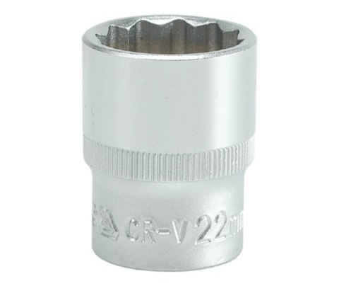 YATO NASADKA 12-KĄTNA 1/2" KRÓTKA 22mm YATO NASADKA 12-KĄTNA 1/2" KRÓTKA 22mm