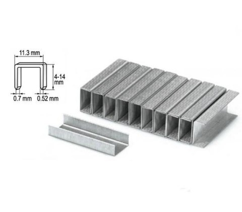 YATO ZSZYWKI 14x11,3mm 1000szt. 7055 YATO ZSZYWKI 14x11,3mm 1000szt. 7055