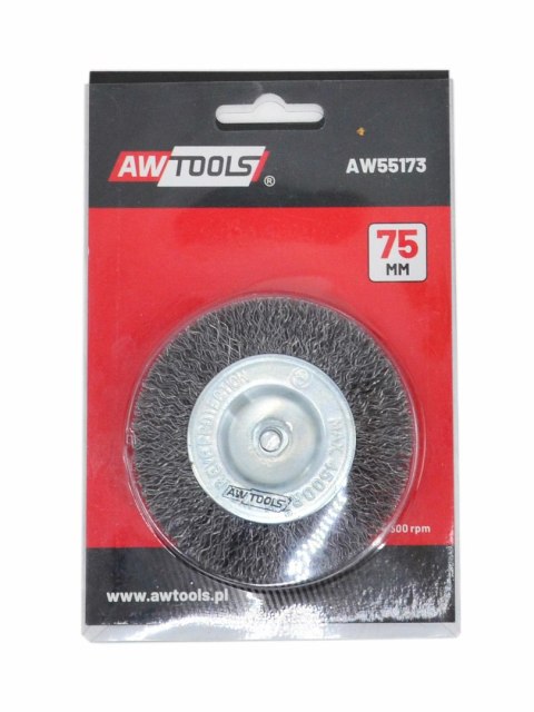 AWTOOLS SZCZOTKA TARCZOWA TRZPIENIOWA 65mm AWTOOLS SZCZOTKA TARCZOWA TRZPIENIOWA 65mm
