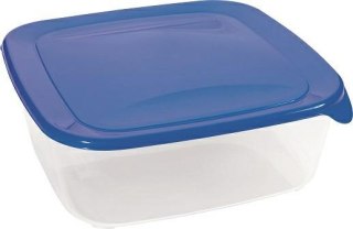CURVER POJEMNIK NA ŻYWNOŚĆ "FRESH&GO" KWADRATOWY 0,25L /NIEBIESKI/ TRANSPARENTNY