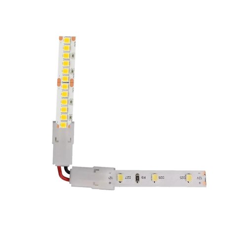 Konektor Złączka Taśm LED V-TAC L Kątowa 90st do Taśm i Pasków LED Gęste i Zwykłe 10mm Konektor Złączka Taśm LED V-TAC L Kątowa 90st do Taśm i Pasków LED Gęste i Zwykłe 10mm