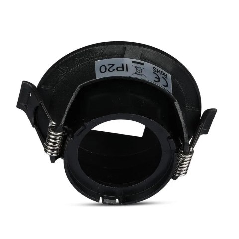 Oczko V-TAC GU10 Okrągłe z kwadratem Czarne VT-883-B 3 Lata Gwarancji Oczko V-TAC GU10 Okrągłe z kwadratem Czarne VT-883-B 3 Lata Gwarancji