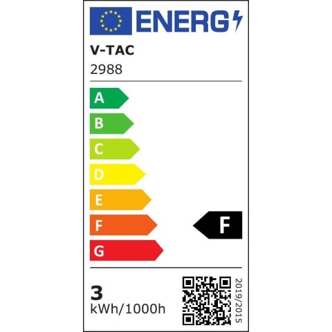 Żarówka LED V-TAC 2,9W GU10 VT-2333 4000K 250lm Żarówka LED V-TAC 2,9W GU10 VT-2333 4000K 250lm