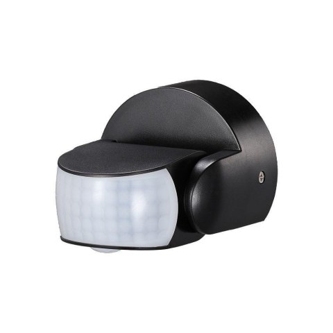 Czujnik Ruchu V-TAC Ścienny Czarny 180st/360st IP65 VT-8093 Czujnik Ruchu V-TAC Ścienny Czarny 180st/360st IP65 VT-8093