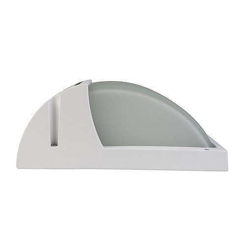 Kinkiet Ogrodowy V-TAC Szkło Biały Mat VT-754 Kinkiet Ogrodowy V-TAC Szkło Biały Mat VT-754