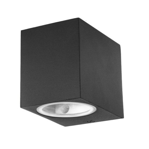 Kinkiet Ścienny V-TAC GU10 Aluminium Kwadrat Czarny W Dół IP44 VT-7651 Kinkiet Ścienny V-TAC GU10 Aluminium Kwadrat Czarny W Dół IP44 VT-7651