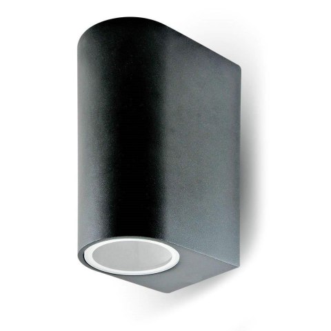 Kinkiet Ścienny V-TAC GU10 Aluminium Okrągły Czarny Góra Dół IP44 VT-7652 Kinkiet Ścienny V-TAC GU10 Aluminium Okrągły Czarny Góra Dół IP44 VT-7652