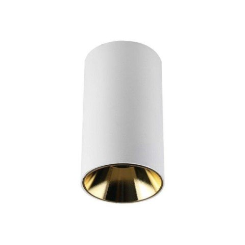 Oprawa Sufitowa V-TAC GU10 Okrągła Natynkowa Tuba Biały+Złoty 80x140mm VT-882-R 3 Lata Gwarancji Oprawa Sufitowa V-TAC GU10 Okrągła Natynkowa Tuba Biały+Złoty 80x140mm VT-882-R 3 Lata Gwarancji