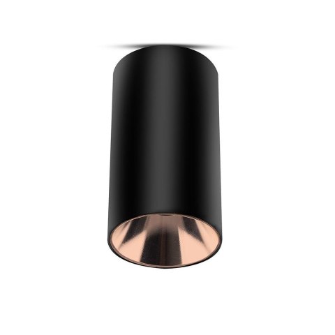 Oprawa Sufitowa V-TAC GU10 Okrągła Natynkowa Tuba Czarny+Różowe Złoto 80x140mm VT-882RD-RG 3 Lata Gwarancji Oprawa Sufitowa V-TAC GU10 Okrągła Natynkowa Tuba Czarny+Różowe Złoto 80x140mm VT-882RD-RG 3 Lata Gwarancji