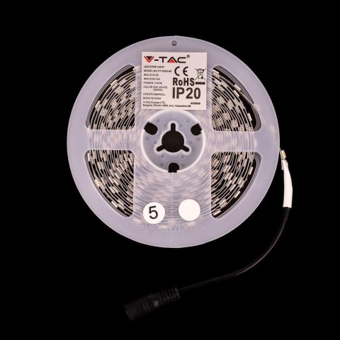 Taśma LED V-TAC SMD5050 300LED IP20 11W/m VT-5050 IP20 6500K 900lm