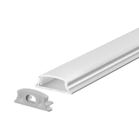 Profil Aluminiowy V-TAC 2mb Anodowany Do taśm LED ELASTYCZNY GIĘTKI 18x6mm VT-8138 Profil Aluminiowy V-TAC 2mb Anodowany Do taśm LED ELASTYCZNY GIĘTKI 18x6mm VT-8138