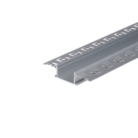 Profil Aluminiowy V-TAC 2mb Anodowany, Klosz Mleczny, Do gipsowania, Na dwie taśmy VT-8101 Profil Aluminiowy V-TAC 2mb Anodowany, Klosz Mleczny, Do gipsowania, Na dwie taśmy VT-8101
