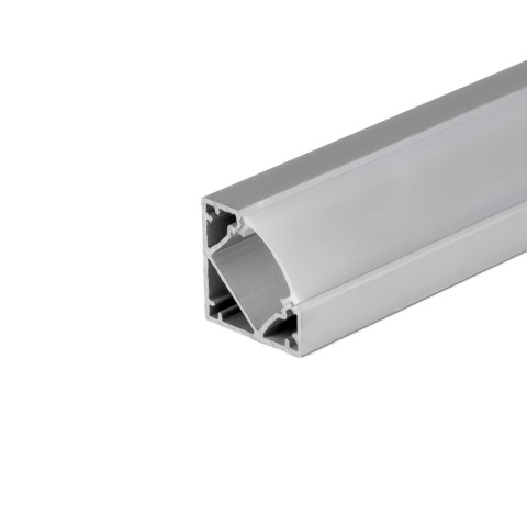 Profil Aluminiowy V-TAC 2mb Anodowany, Klosz Mleczny, Kątowy VT-8114 Profil Aluminiowy V-TAC 2mb Anodowany, Klosz Mleczny, Kątowy VT-8114