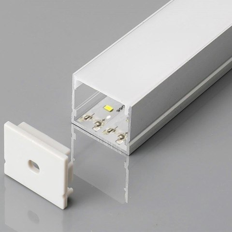 Profil Aluminiowy V-TAC 2mb Anodowany, Klosz Mleczny, Na dwie taśmy VT-8118 5 Lat Gwarancji Profil Aluminiowy V-TAC 2mb Anodowany, Klosz Mleczny, Na dwie taśmy VT-8118 5 Lat Gwarancji