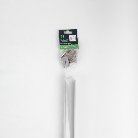 Profil Aluminiowy V-TAC 2mb Anodowany, Klosz Mleczny, Na dwie taśmy VT-8118 5 Lat Gwarancji Profil Aluminiowy V-TAC 2mb Anodowany, Klosz Mleczny, Na dwie taśmy VT-8118 5 Lat Gwarancji