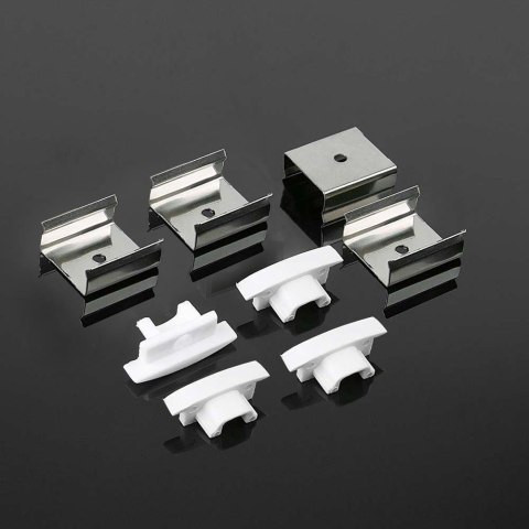 Profil Aluminiowy V-TAC 2mb Anodowany, Klosz Mleczny, Wpuszczany VT-8106 Profil Aluminiowy V-TAC 2mb Anodowany, Klosz Mleczny, Wpuszczany VT-8106