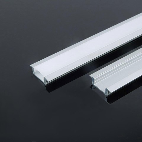 Profil Aluminiowy V-TAC 2mb Anodowany, Klosz Mleczny, Wpuszczany VT-8106 Profil Aluminiowy V-TAC 2mb Anodowany, Klosz Mleczny, Wpuszczany VT-8106