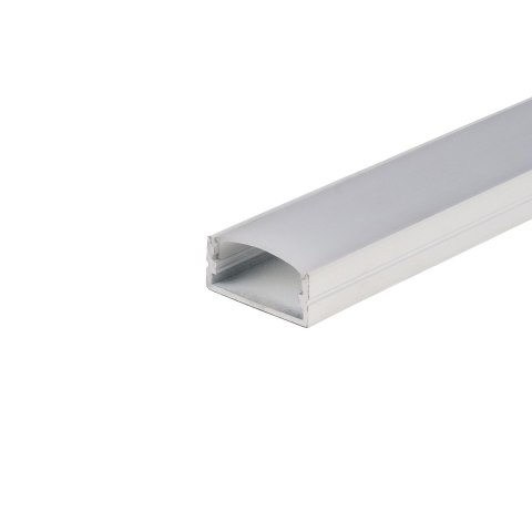 Profil Aluminiowy V-TAC 2mb Biały, Klosz Mleczny, Na dwie taśmy VT-8108-W 5 Lat Gwarancji Profil Aluminiowy V-TAC 2mb Biały, Klosz Mleczny, Na dwie taśmy VT-8108-W 5 Lat Gwarancji