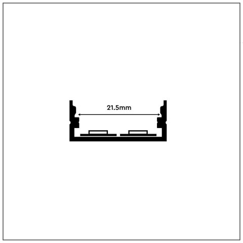 Profil Aluminiowy V-TAC 2mb Biały, Klosz Mleczny, Na dwie taśmy VT-8108-W 5 Lat Gwarancji Profil Aluminiowy V-TAC 2mb Biały, Klosz Mleczny, Na dwie taśmy VT-8108-W 5 Lat Gwarancji