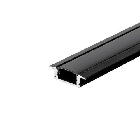 Profil Aluminiowy V-TAC 2mb Czarny, Klosz Czarny, Wpuszczany VT-8106 Profil Aluminiowy V-TAC 2mb Czarny, Klosz Czarny, Wpuszczany VT-8106