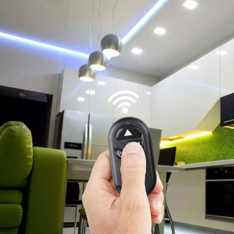 Sterownik Ściemniacz Taśm LED jednokolorowych RF Radiowy V-TAC 12V/96W 24V/192W 8A VT-4083 Sterownik Ściemniacz Taśm LED jednokolorowych RF Radiowy V-TAC 12V/96W 24V/192W 8A VT-4083