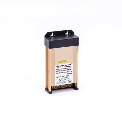 Zasilacz LED V-TAC 400W 24V 16.6A IP20 Modułowy VT-26400 Zasilacz LED V-TAC 400W 24V 16.6A IP20 Modułowy VT-26400