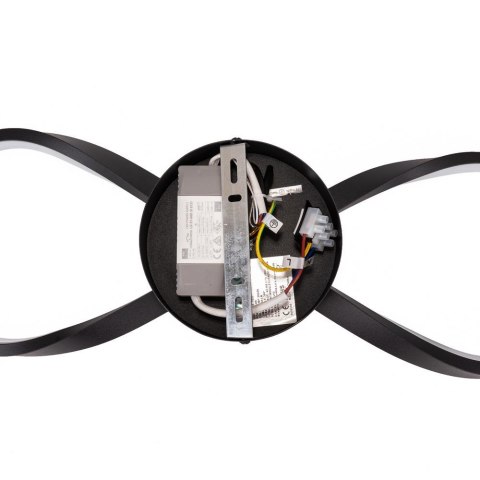 Oprawa Sufitowa V-TAC 24W LED Czarna VT-7789 3000K 2560lm Oprawa Sufitowa V-TAC 24W LED Czarna VT-7789 3000K 2560lm