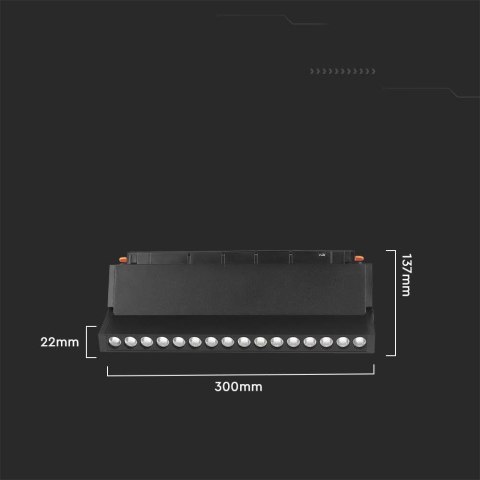 Oprawa Szynosystem SMART 48V V-TAC 18W LED CCT 30st SMART WiFi TRACKLIGHT Czarna VT-3618 2700K-6400K 1500lm 3 Lata Gwarancji Oprawa Szynosystem SMART 48V V-TAC 18W LED CCT 30st SMART WiFi TRACKLIGHT Czarna VT-3618 2700K-6400K 1500lm 3 Lata Gwarancji