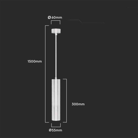 Oprawa Zwieszana V-TAC GU10 GU10 Biała Aluminium 60x300mm VT-976-300-W 3 Lata Gwarancji Oprawa Zwieszana V-TAC GU10 GU10 Biała Aluminium 60x300mm VT-976-300-W 3 Lata Gwarancji
