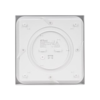 Plafon V-TAC 30W LED Kwadrat IP44 42x42cm Biały VT-8630W-SQ 3000K 3000lm