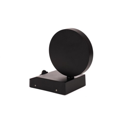 Projektor Oprawa Elewacyjna V-TAC 17W LED Czujnik Ruchu Okrągła Czarna IP65 VT-11020S 4000K 2520lm
