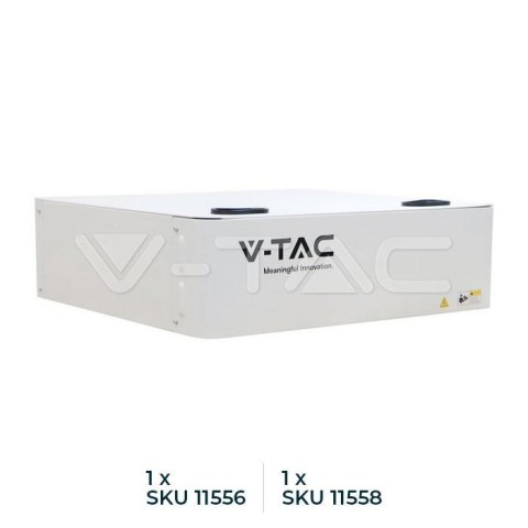 Stojak Regał RACK do Magazynów Energii V-TAC 5,12kWh SKU11377 VT-48100E-P2 Max. 5 modułów 10 Lat Gwarancji Stojak Regał RACK do Magazynów Energii V-TAC 5,12kWh SKU11377 VT-48100E-P2 Max. 5 modułów 10 Lat Gwarancji