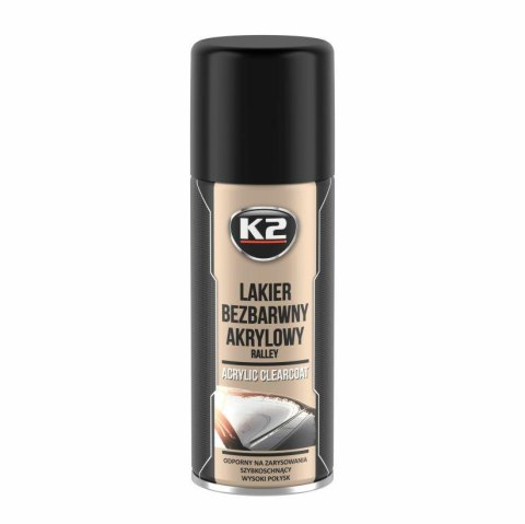 K2 LAKIER BEZBARWNY AKRYLOWY SPRAY 400ml K2 LAKIER BEZBARWNY AKRYLOWY SPRAY 400ml