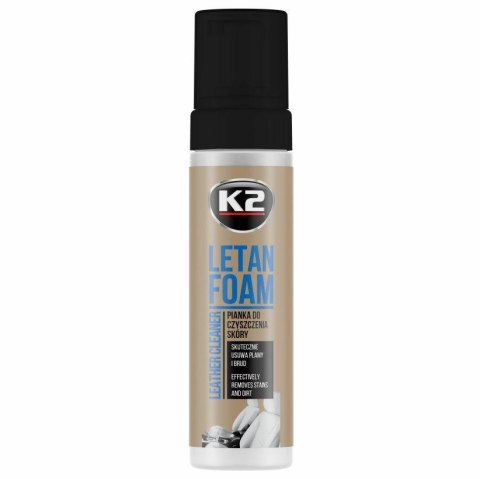 K2 PIANKA DO CZYSZCZENIA SKÓRY LETAN FOAM 200ML K2 PIANKA DO CZYSZCZENIA SKÓRY LETAN FOAM 200ML
