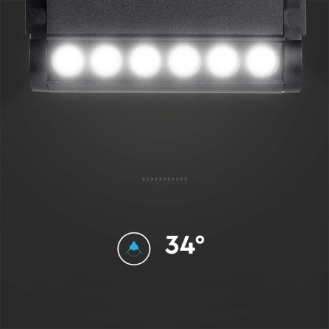 Oprawa Projektor Szynosystem Magnetyczny 48V V-TAC 5W LED 34st VT-4205 3000K 600lm 3 Lata Gwarancji Oprawa Projektor Szynosystem Magnetyczny 48V V-TAC 5W LED 34st VT-4205 3000K 600lm 3 Lata Gwarancji