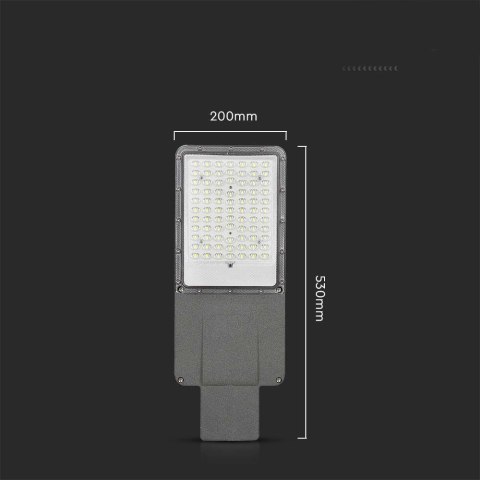 Oprawa Uliczna LED Solarna V-TAC BRIDGELUX CHIP IP65 Pilot LiFePO4 Panel 40W VT-15111ST 4000K 2500lm Oprawa Uliczna LED Solarna V-TAC BRIDGELUX CHIP IP65 Pilot LiFePO4 Panel 40W VT-15111ST 4000K 2500lm