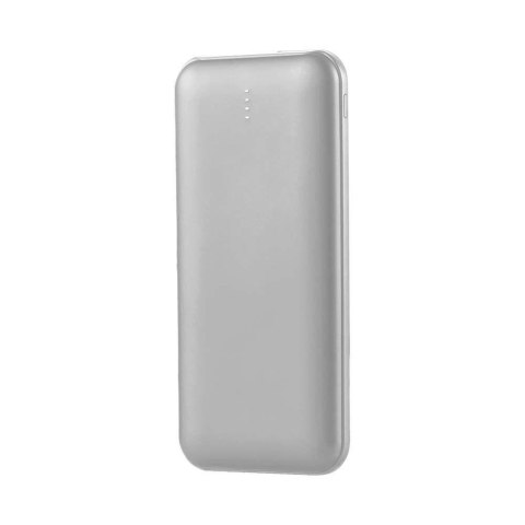 Power Bank V-TAC 10000mAh SLIM TYPE C Srebrny VT-3527 Power Bank V-TAC 10000mAh SLIM TYPE C Srebrny VT-3527