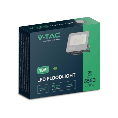 Projektor LED V-TAC 30W 185Lm/W Czarny VT-4435 4000K 5550lm Projektor LED V-TAC 30W 185Lm/W Czarny VT-4435 4000K 5550lm