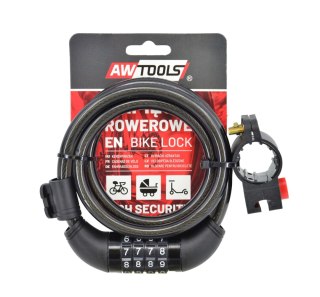 AWTOOLS ZAPIĘCIE ROWEROWE fi 10 x 120cm SZYFR