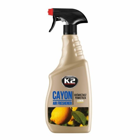 K2 ODŚWIEŻACZ POWIETRZA. CAYON 700 ATOM LEMON 700ML K2 ODŚWIEŻACZ POWIETRZA. CAYON 700 ATOM LEMON 700ML